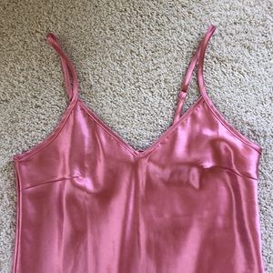 Vintage Pink Slip Dress